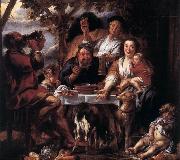 JORDAENS, Jacob, Eating Man f